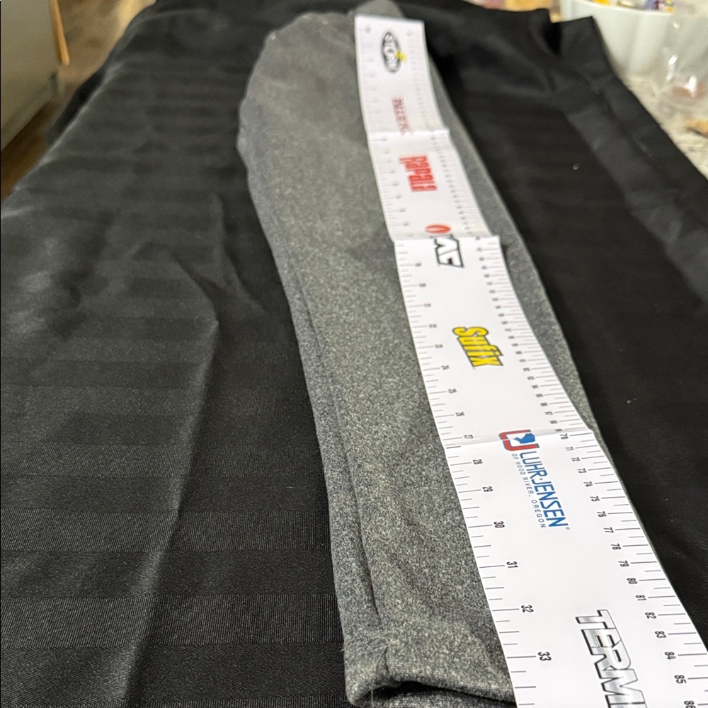 Soft Surroundings Charcoal Leggings - Picture 4 of 6